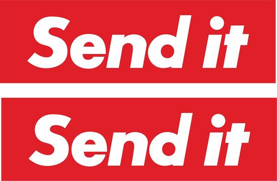 Picture of Send It Decals / Stickers