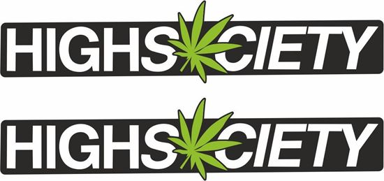 Picture of High SocietyDecals / Stickers