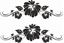 Picture of Flower Laurel Decals / Stickers
