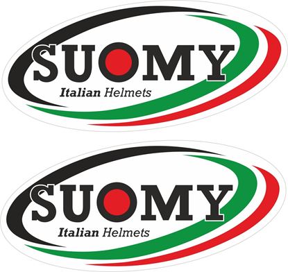 Picture of "Suomy"  Track and street race sponsor Decals / Stickers