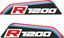 Picture of BMW GS "R1200" 80mm Adhesive Gel Badges