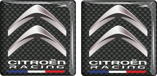 Picture of Citroen Racing adhesive Badges 50mm