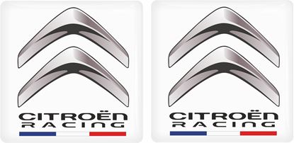 Picture of Citroen Racing adhesive Badges 50mm