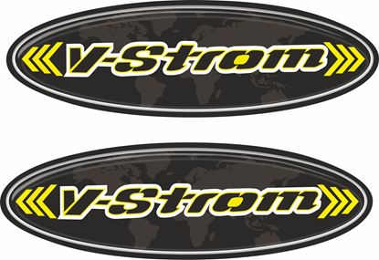 Picture of Suzuki V-Strom adhesive Badges 90mm