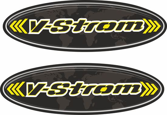 Picture of Suzuki V-Strom adhesive Badges 90mm