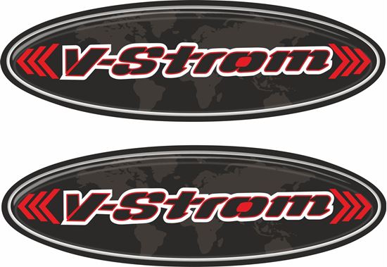 Picture of Suzuki V-Strom adhesive Badges 90mm