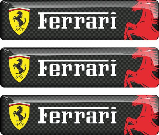 Picture of Ferrari adhesive gel Badges 55mm