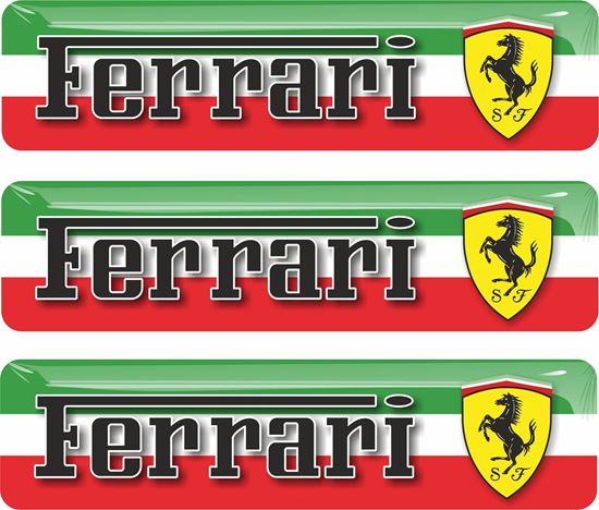 Picture of Ferrari adhesive gel Badges 55mm