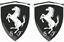 Picture of Ferrari adhesive gel Badges 80mm