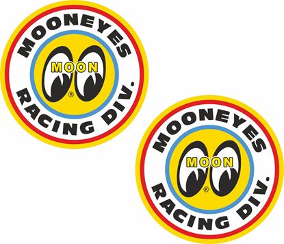 Picture of Moon Eyes Racing Div general panel Decals / Stickers