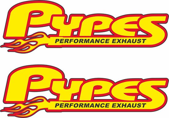 Picture of Pypes Performance Exhaust Decals / Stickers