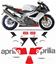 Picture of Aprilia RSV 1000R Factory 2006 replacement Decals / Stickers
