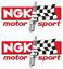 Picture of NGK Motor Sport Decals / Stickers