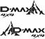Picture of Isuzu D-Max 4x4 Decals / Stickers