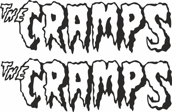 Picture of The Cramps Decals / Stickers