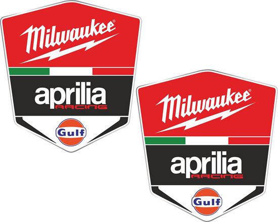 Picture of Aprilia Racing Milwaukee Decals / Stickers