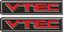 Picture of VTEC 100mm Exterior Gel Badges