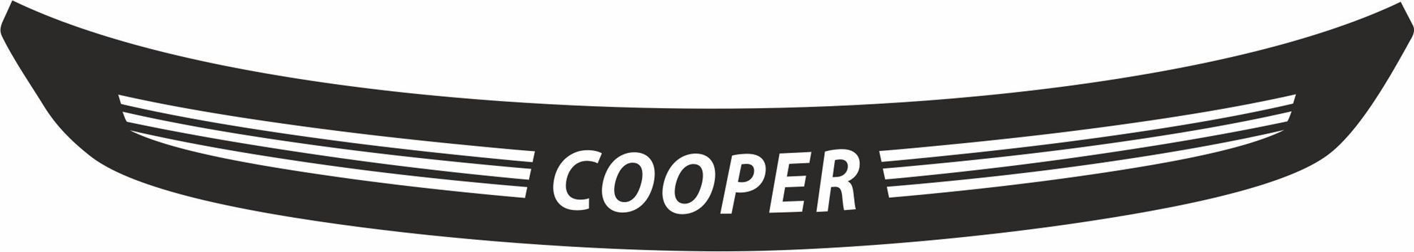 Zen Graphics - MINI R60 countryman rear Bumper Vinyl / sticker