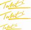 Picture of Metro Tahiti replacement side and rear hatch Decals / Stickers