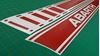 Picture of Fiat 595 Abarth OEM style Stripes / Stickers CARBON FIBRE