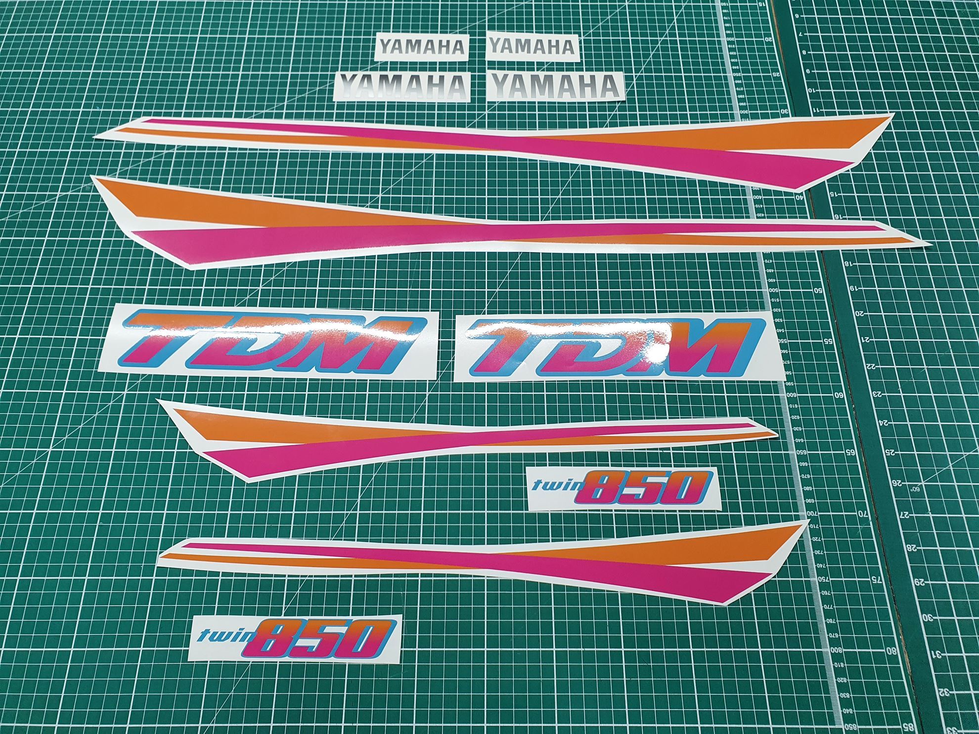 Zen Graphics - Yamaha TDM 850 1995 replacement Decals / Stickers