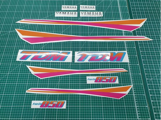 Picture of Yamaha TDM 850 1995 replacement Decals / Stickers