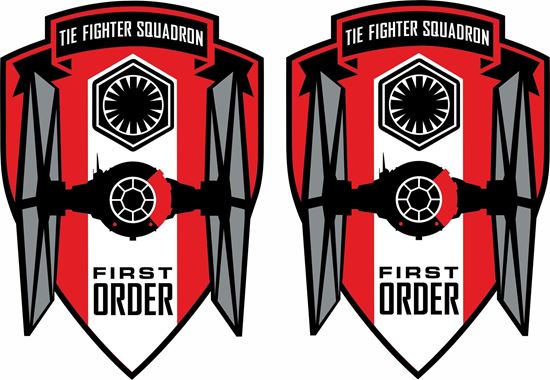 Picture of Star Wars First Order Decals / Stickers