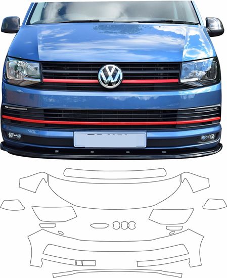 Picture of VW T6 Front PPF Protection Film