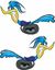 Picture of Road Runner Decals / Stickers