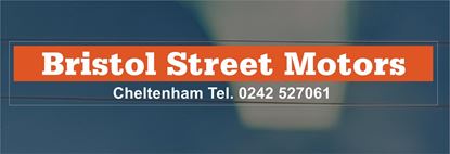 Picture of Bristol Street Motors - Cheltnham Dealer rear glass Sticker