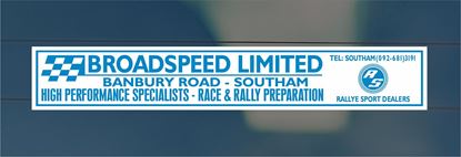 Picture of Broadspeed Limited- Southam Dealer rear glass Sticker