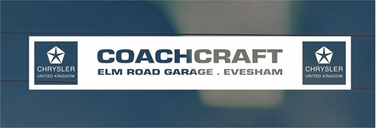 Picture of Coachcraft - Evesham Dealer rear glass Sticker