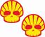 Picture of Shell Skull Decals / Stickers