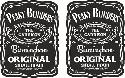 Picture of Peaky Blinders Decals / Stickers