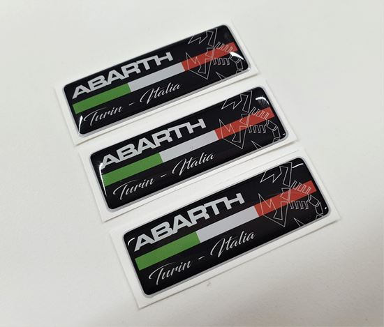Picture of Fiat  Abarth Turin - Italia  Badges 55mm