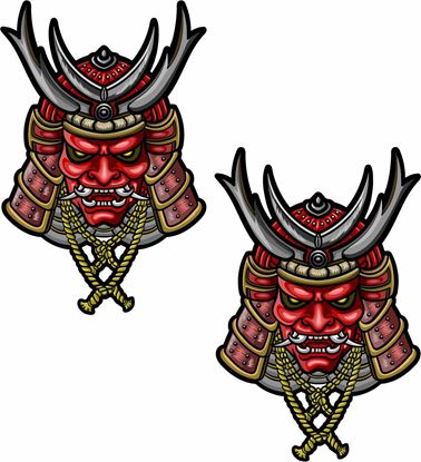 Picture of Samurai Decals / Stickers