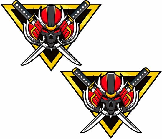 Picture of Samurai Decals / Stickers