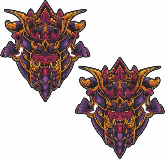 Picture of Samurai Decals / Stickers