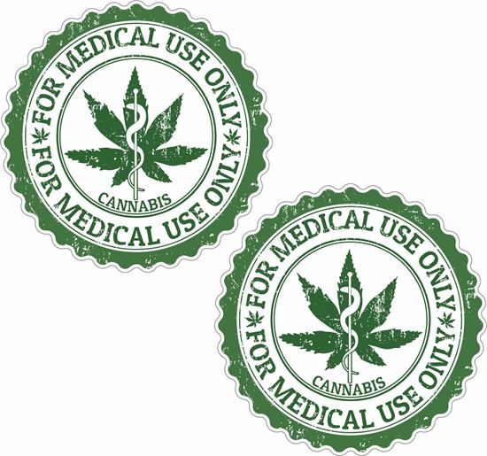 Picture of Cannabis Decals / Stickers