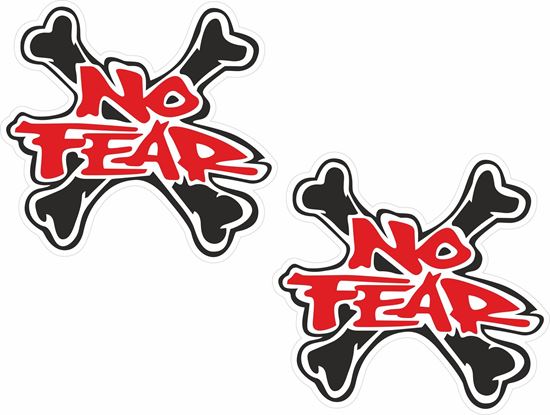 Picture of No Fear Decals / Stickers