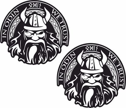 Picture of In Odin We Trust Decals / Stickers