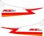 Picture of Aprilia RS 50 / 125 Tail Pieces Replacement Decals / Stickers