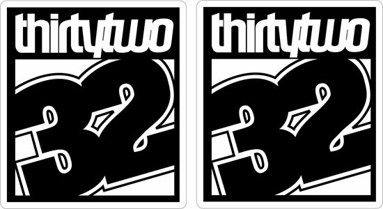 Picture of ThirtyTwo Decals / Stickers