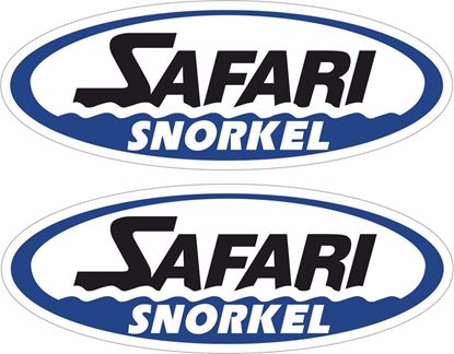 Picture of Safari Snorkel Decals / Stickers