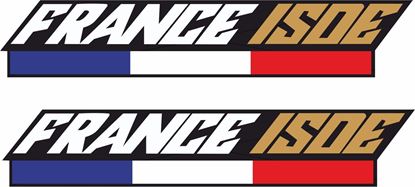 Picture of "France ISDE"  Track and street race sponsor Decals / Stickers