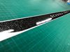 Picture of Fiat  500 / 595 Abarth  side, Dash & Rear Stripes  / Stickers GLITTER BLACK