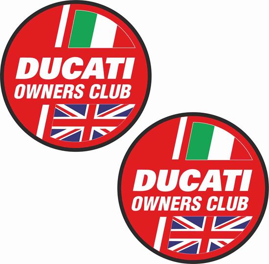 Picture of Ducati Owners Club Decals / Stickers