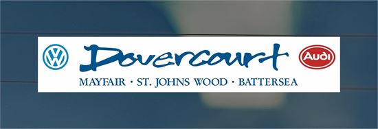 Picture of Dovercourt  - Battersea Dealer rear glass Sticker