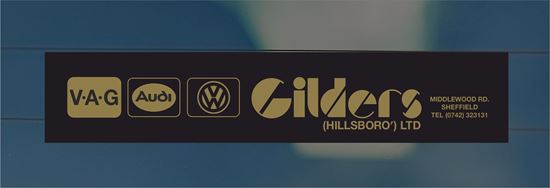 Picture of Gilders - Hillsboro Dealer rear glass Sticker
