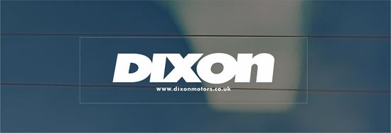 Picture of Dixon Motors Dealer rear glass Sticke